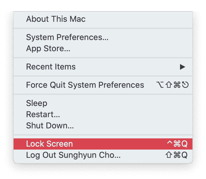 Menu Bar