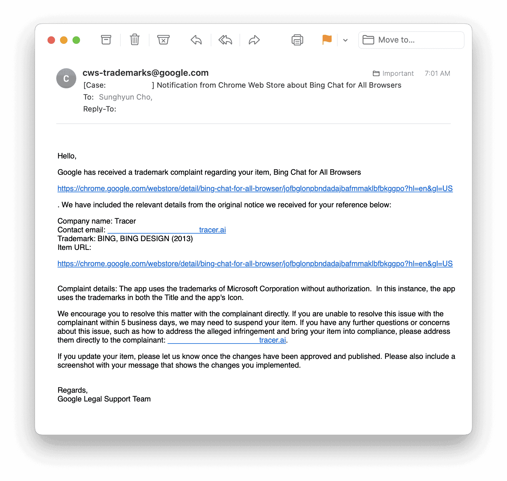 ALT: Letter from Microsoft Legal