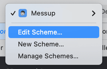 edit scheme
