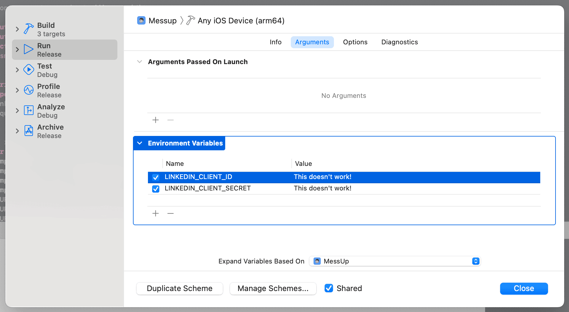 ProcessInfo.processInfo.environment[&quot;KEY&quot;]